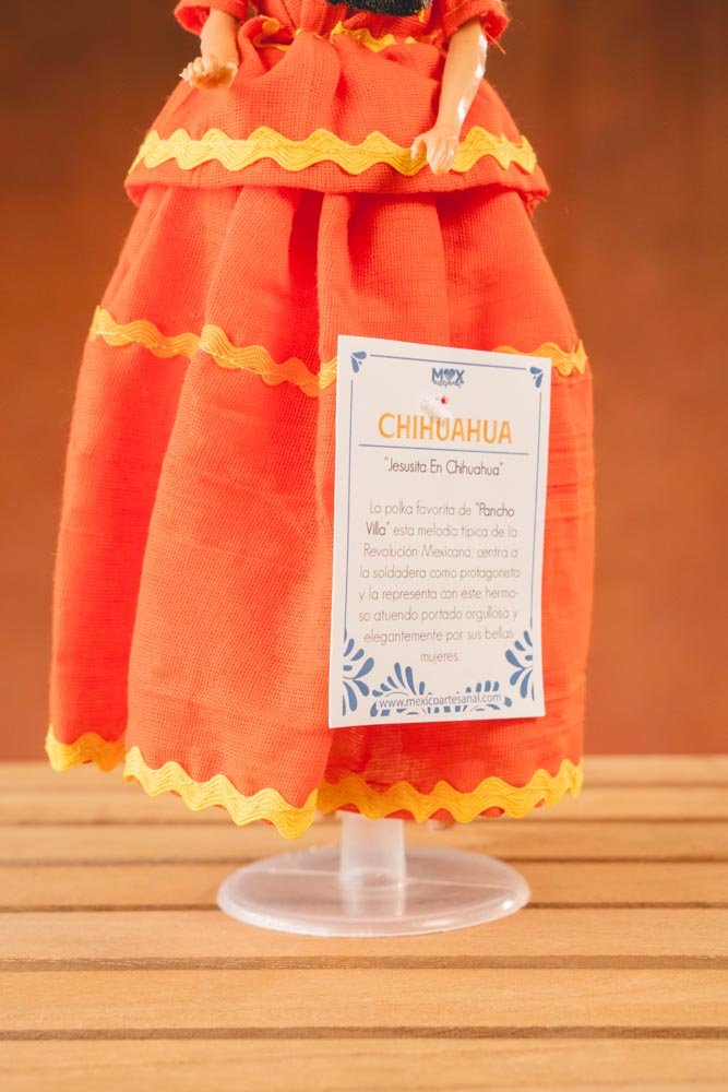 Chihuahua Mexican Doll - CharroAzteca.com