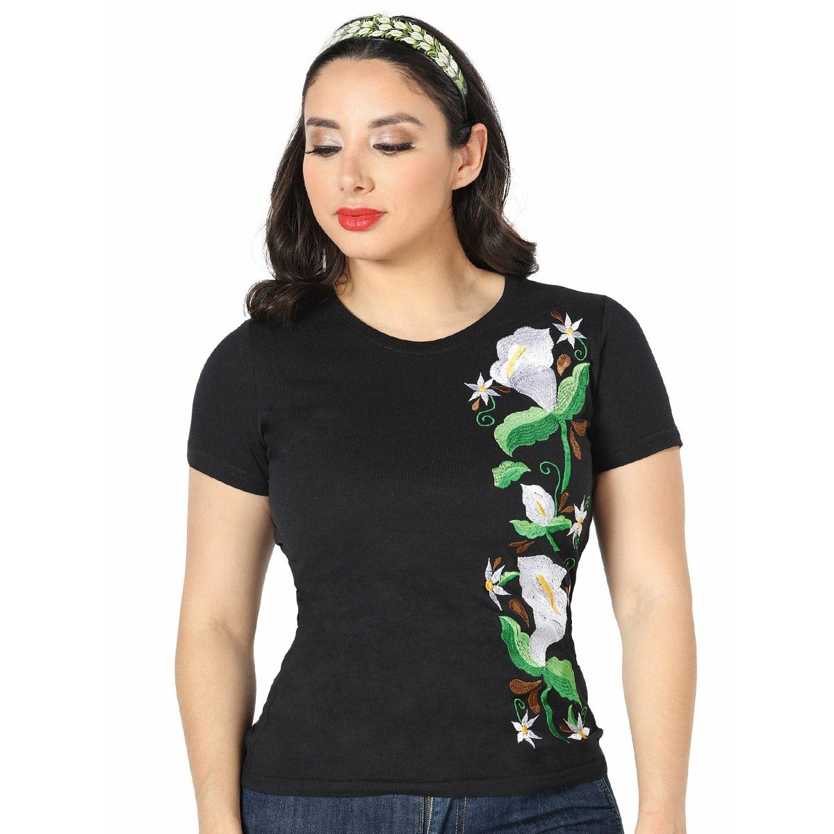 Mexican Embroidered Shirt - Alcatraz - CharroAzteca.com