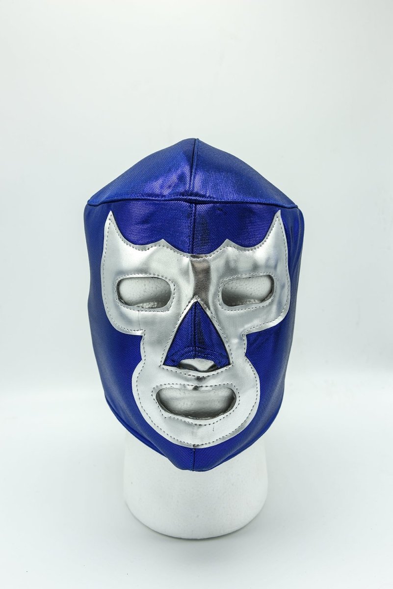 Mexican Lucha Libre Mask: Blue Demon - CharroAzteca.com