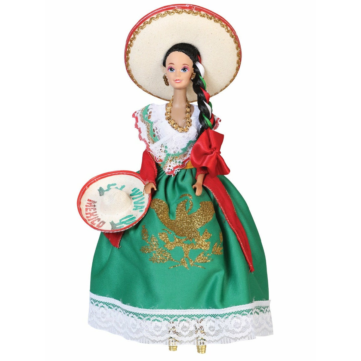 Charming Mexican Puebla Dress For Girls - Mexican Ancestry
