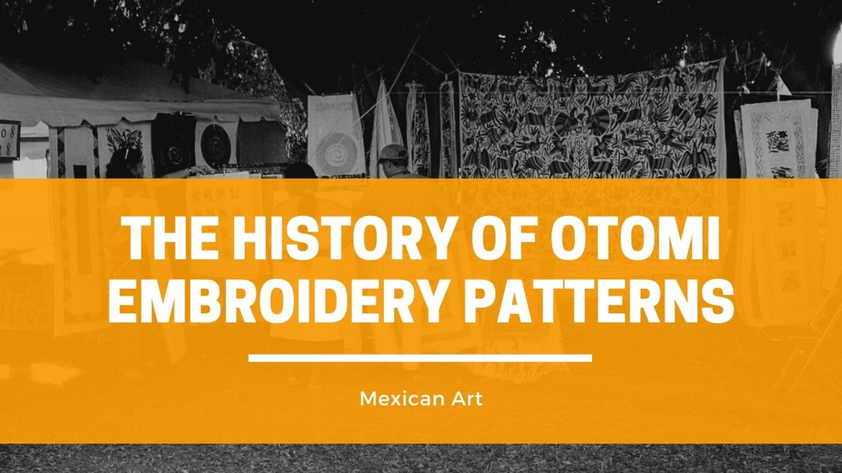 The History of Otomi Embroidery Patterns - CharroAzteca.com