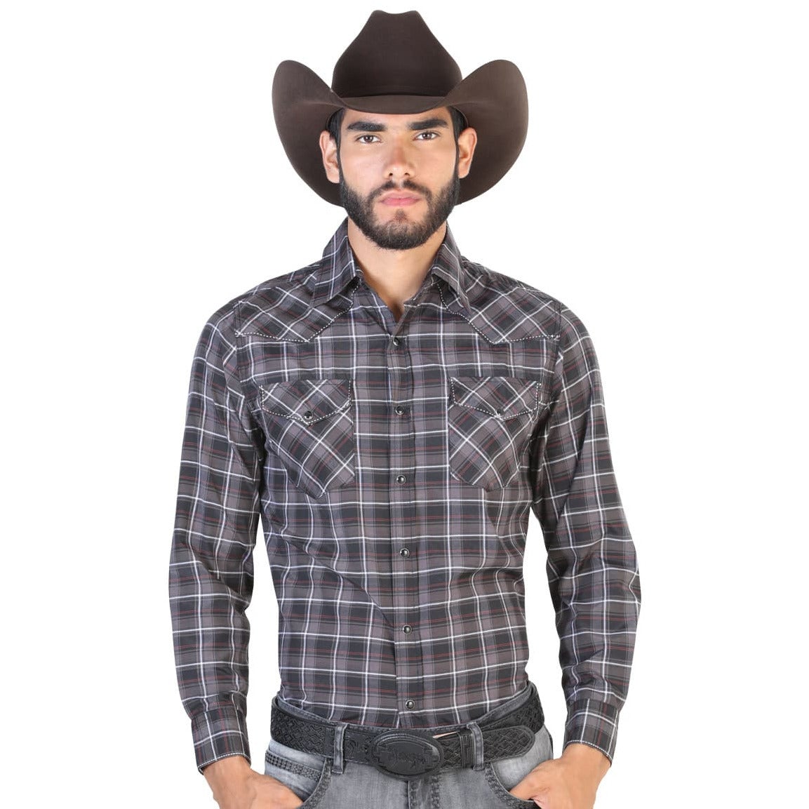 Camisa Vaquera de Hombre - CharroAzteca.com