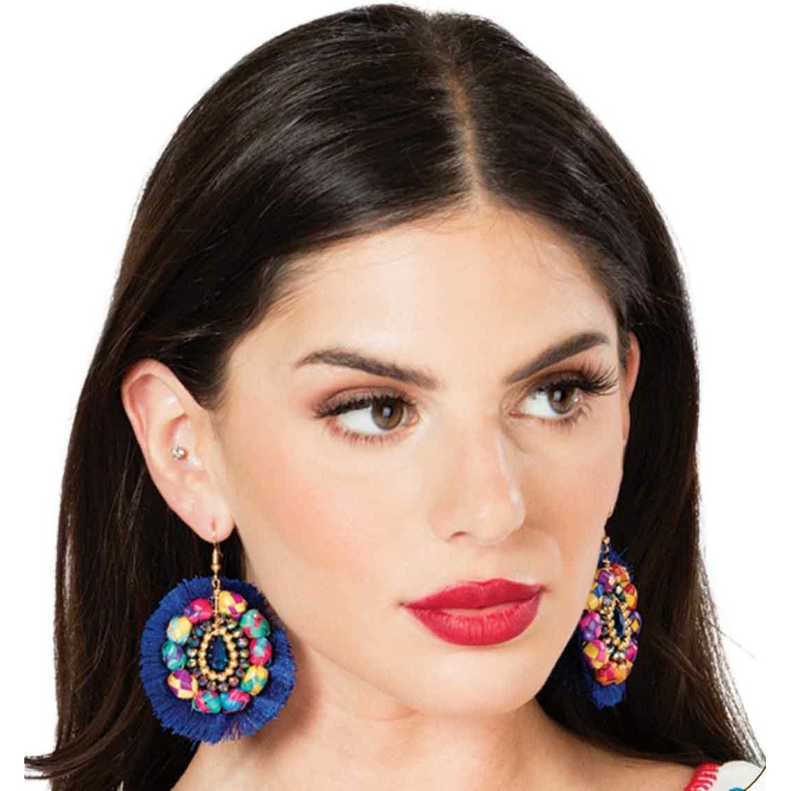 Hand Made Mexican Earrings - CharroAzteca.com