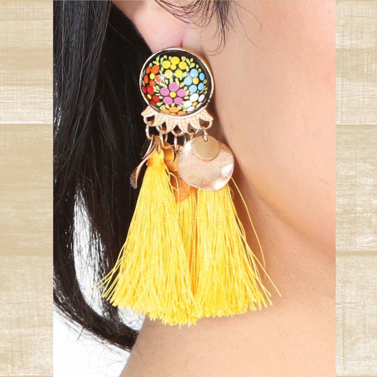Handmade Mexican Earrings - CharroAzteca.com