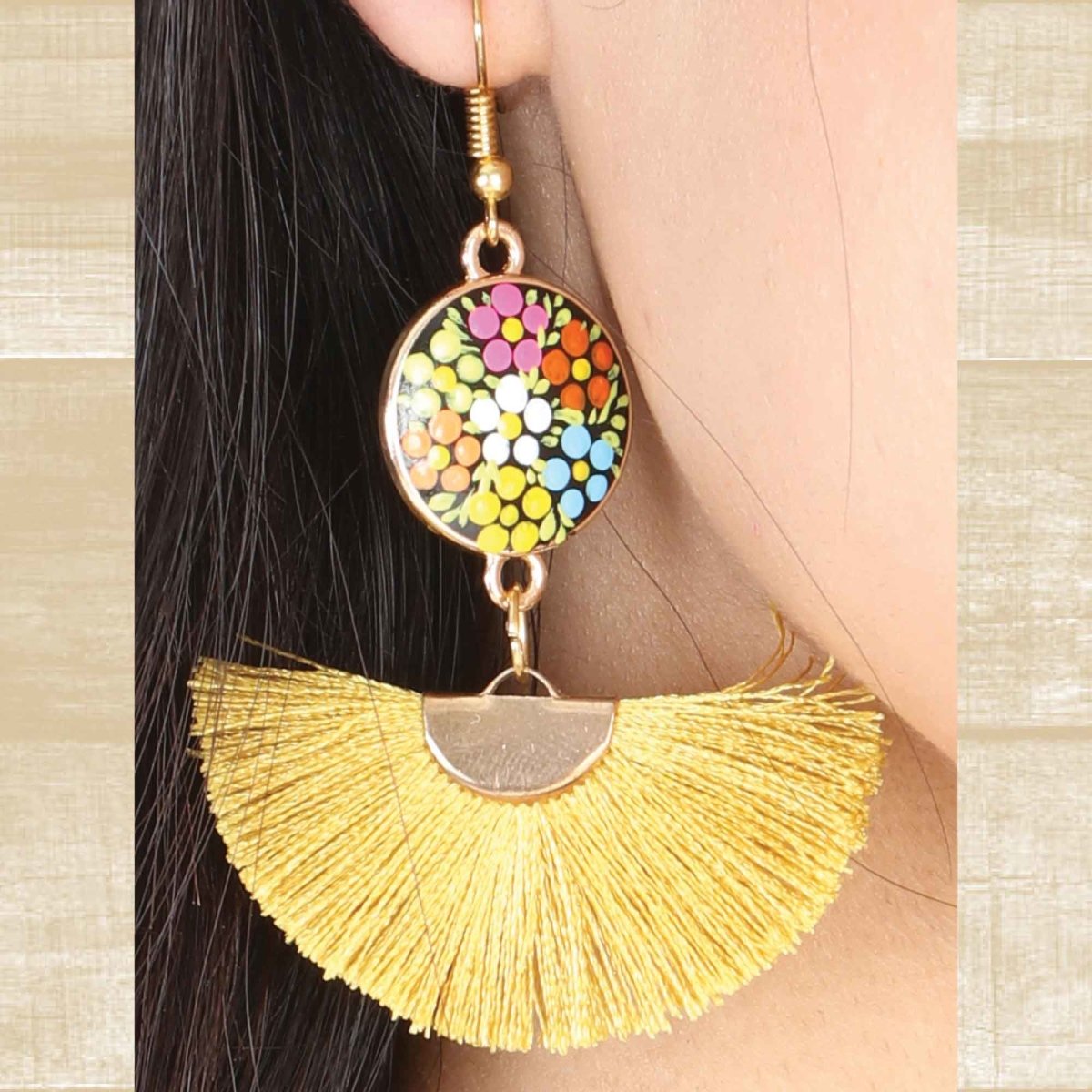 Handmade Mexican Earrings - CharroAzteca.com