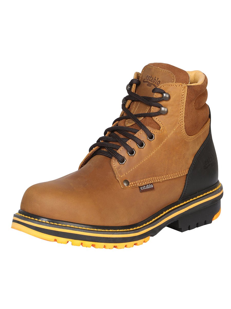 Lace up Work Boot (Establo brand) - CharroAzteca.com
