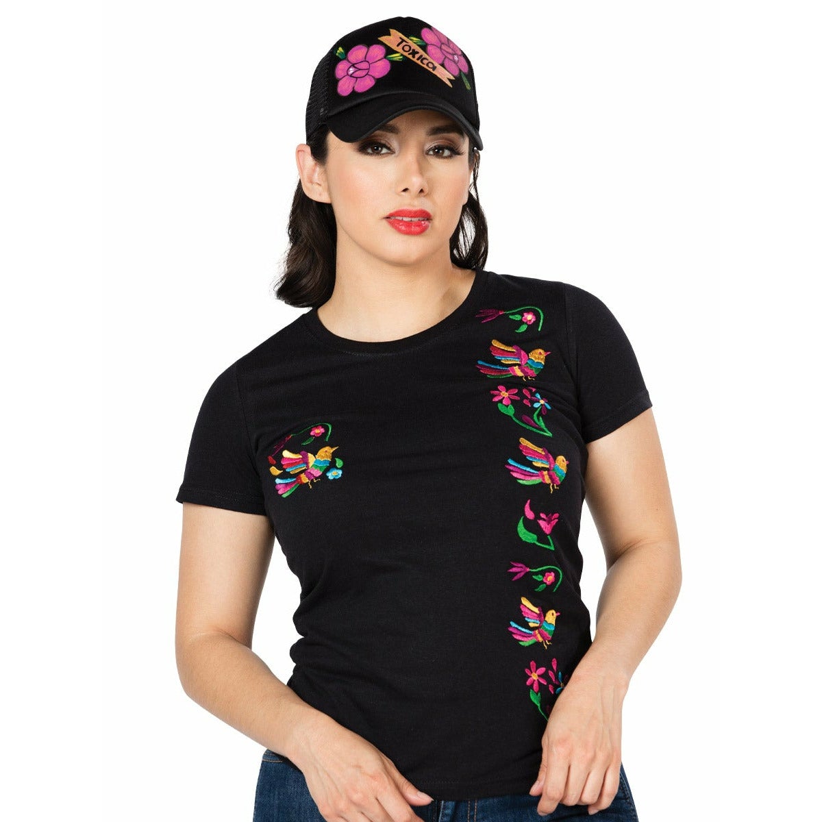 Mexican Embroidered Shirt - Pajarito - CharroAzteca.com