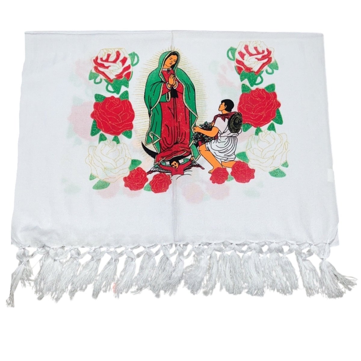 Mexican Virgen Rebozo - CharroAzteca.com