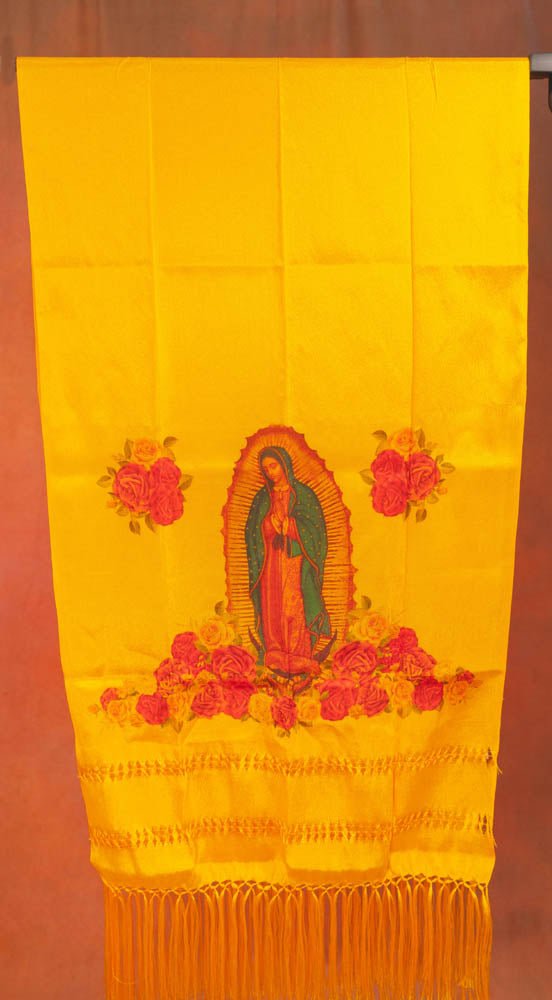 Mexican Virgen Rebozo - CharroAzteca.com