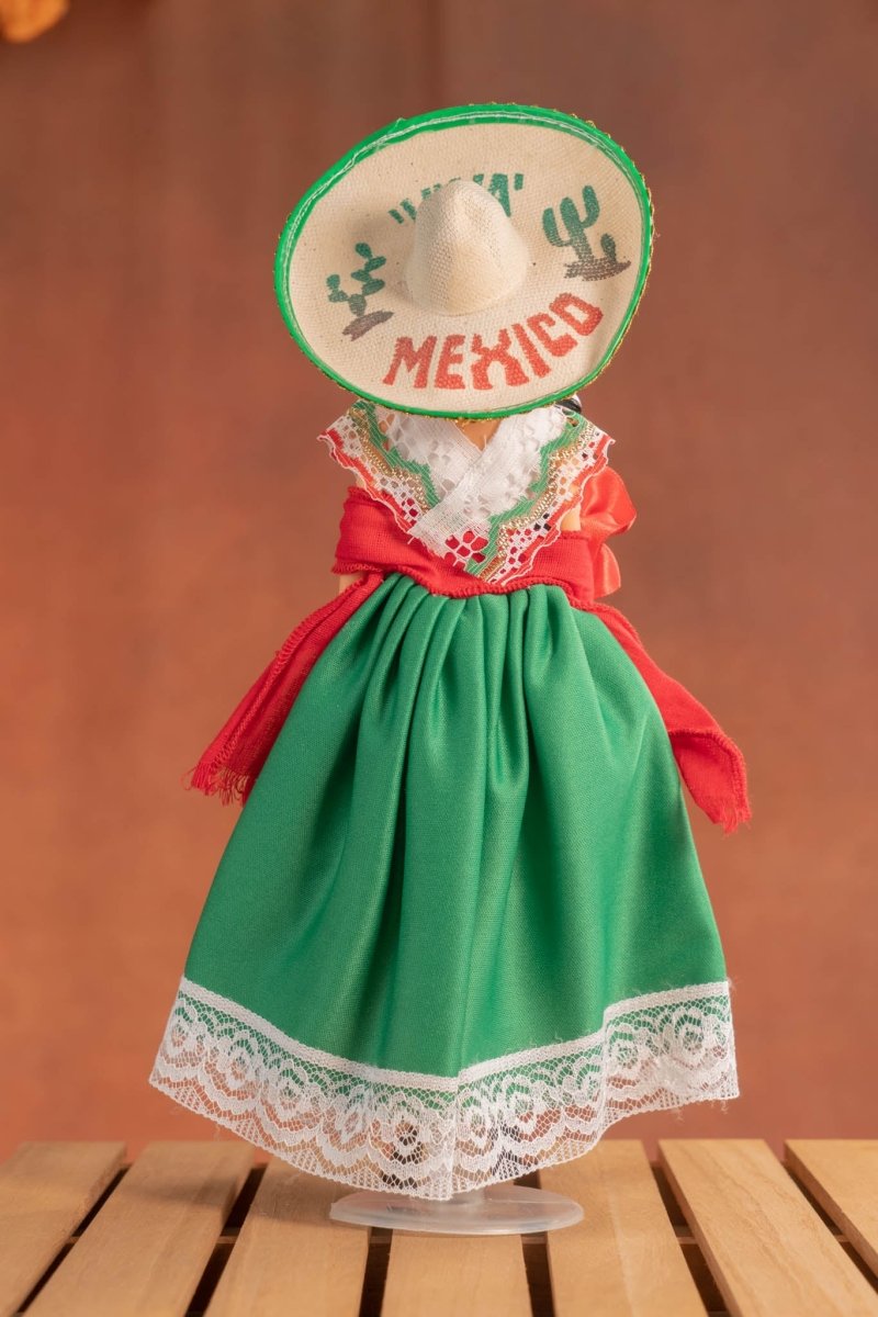 Puebla Mexican Doll - CharroAzteca.com