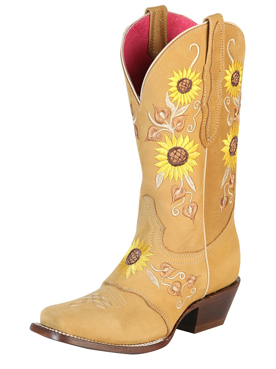 Sunflower Women Rodeo Boot - CharroAzteca.com