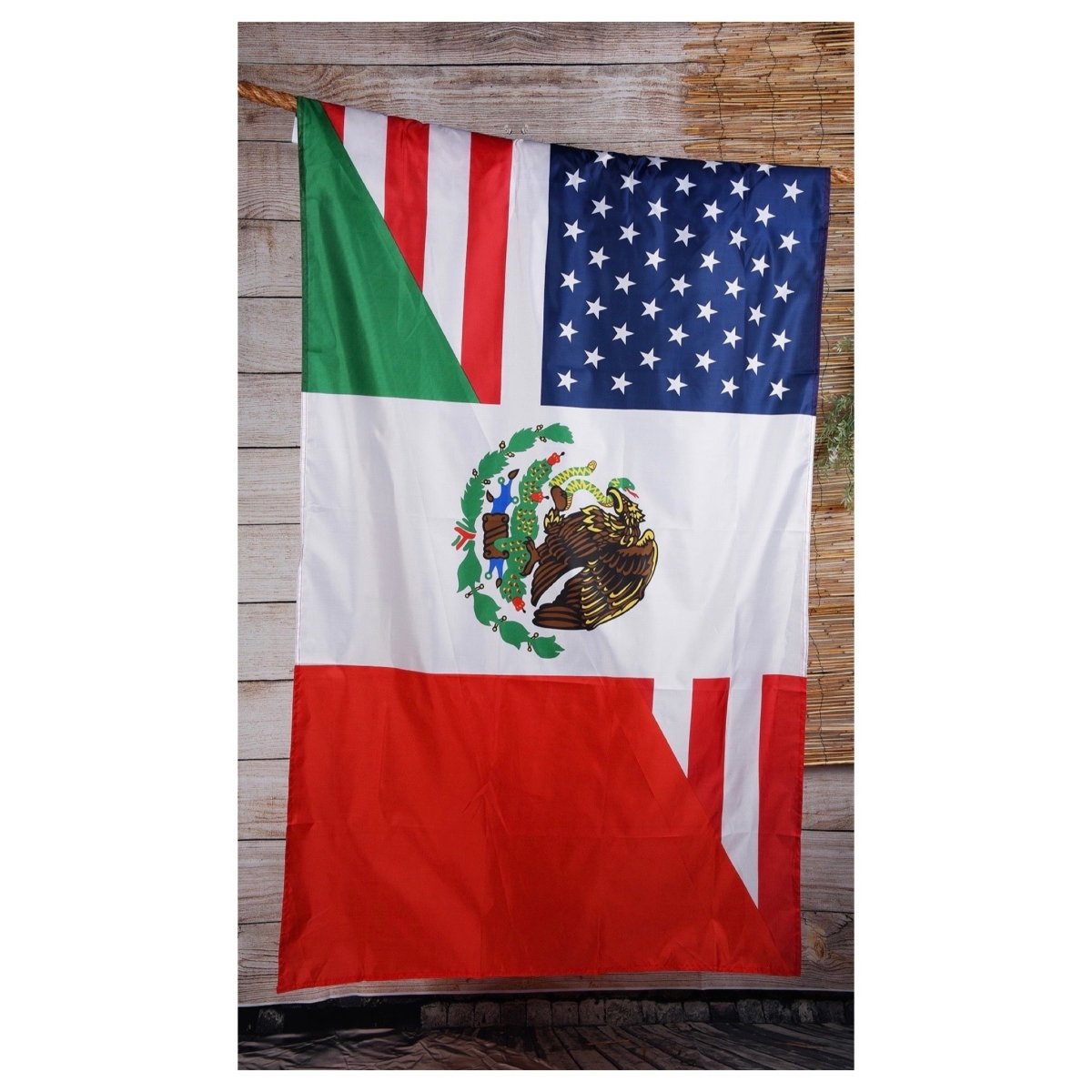 Two Nations, One Flag : Celebrate the Unity of Mexico and USA - CharroAzteca.com