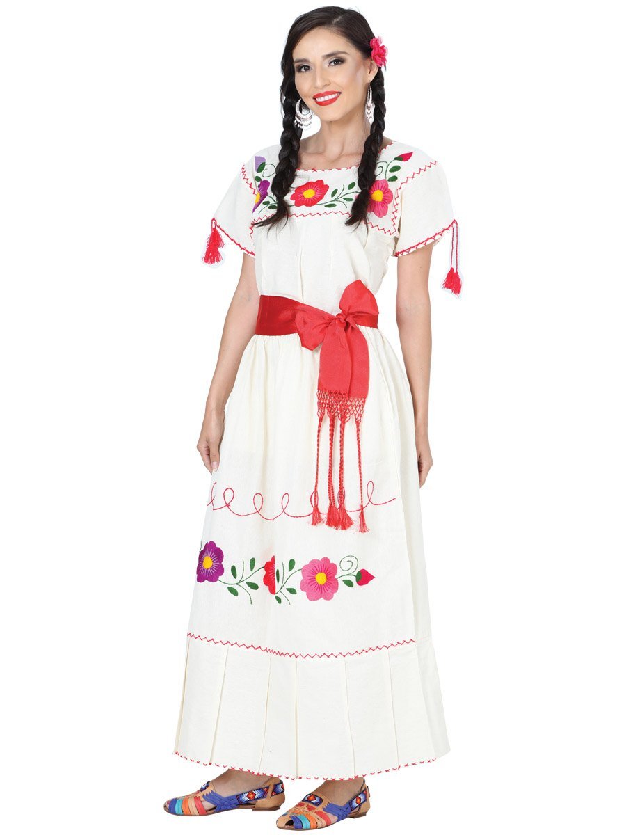 Vestido Artesanal Tradicional - CharroAzteca.com