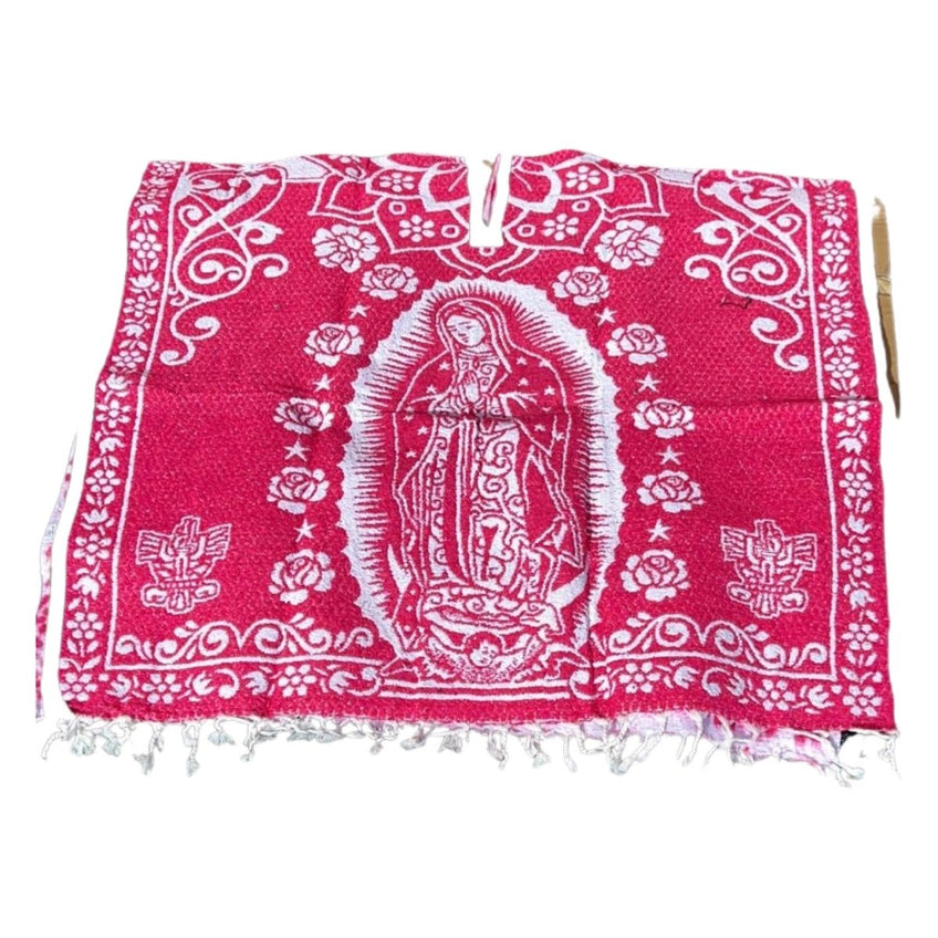 Virgen De Guadalupe super warm poncho - CharroAzteca.com