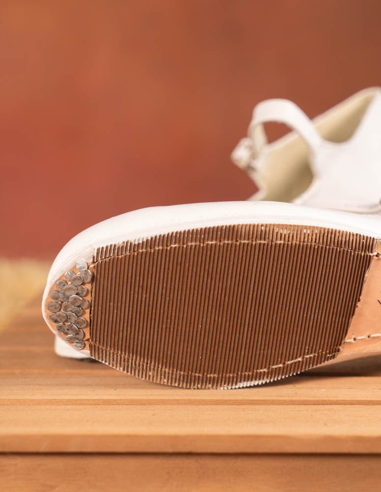 Women's Mexican Professional Folklorico Shoes - CharroAzteca.com