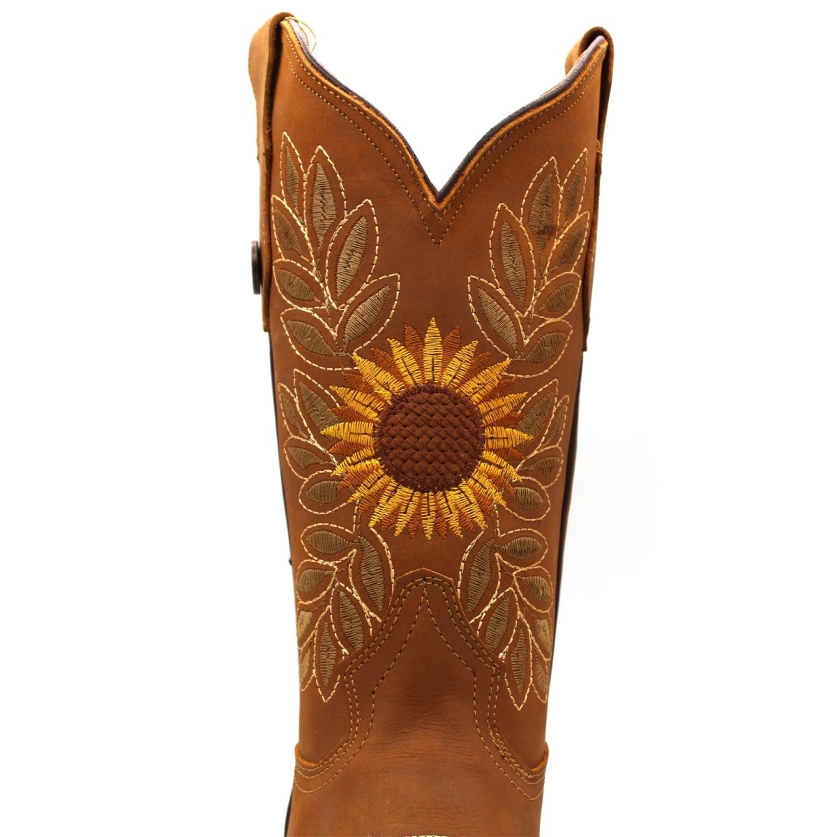 Women's Sunflower Wide Square Toe Cowgirl Boot - CharroAzteca.com